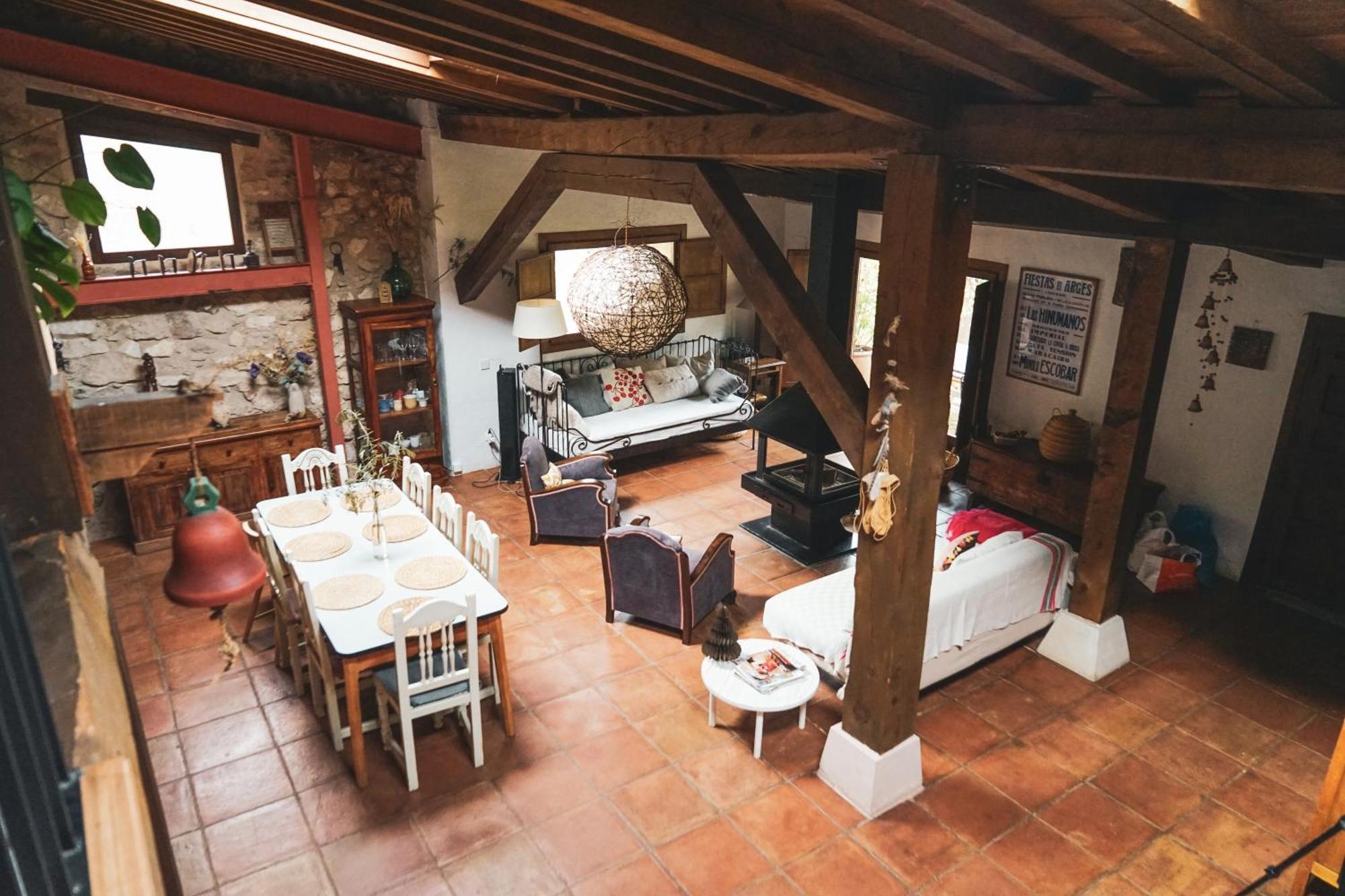 בית הארחה Aragosa 	Casa Corazon De Piedra En El Rio Dulce מראה חיצוני תמונה